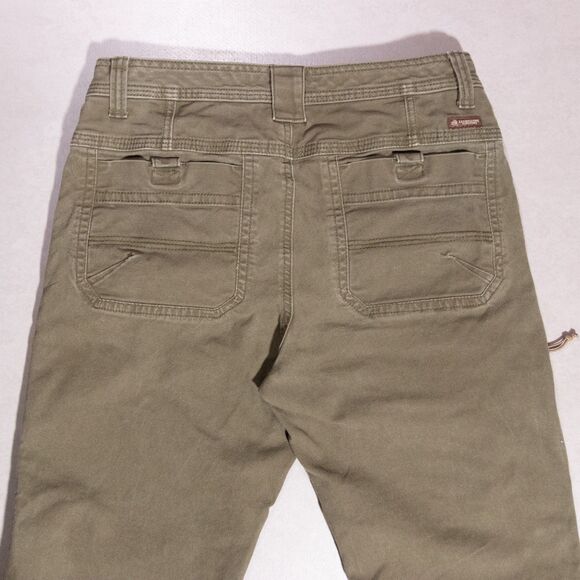Legendary Outfitters Stretch Canvas Utility Work Pants Green Men's Size 32x32 - Picture 7 of 7